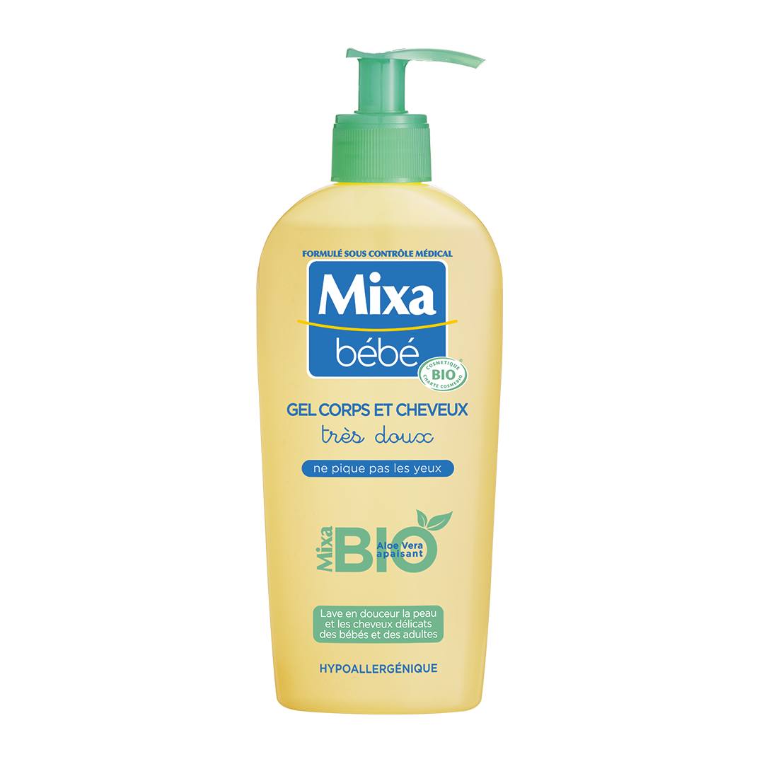 Mixa Bebe Gel Corps Et Cheveux Certifie Bio Lunea Cosmetics