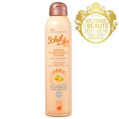 SOLEILS DES ILES BRUME HYDRATANTE DIVINE – PARFUM MANGUE