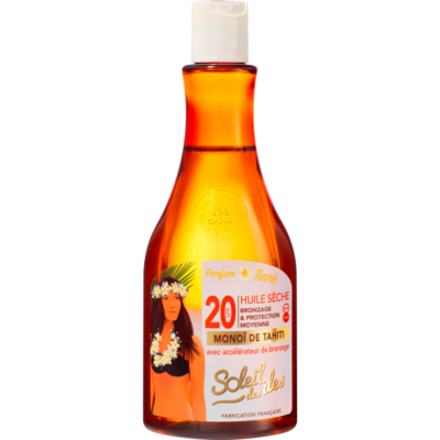 Soleil des îles - Huile sèche SPF 20