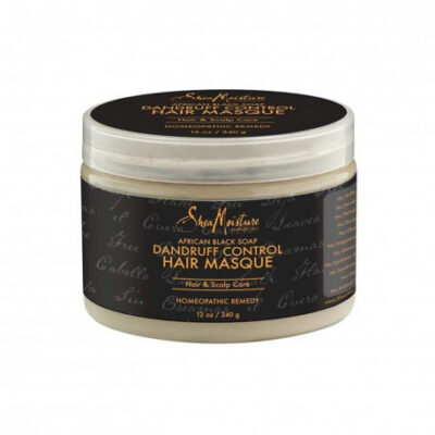 SHEA MOISTURE - BLACK SOAP DANDRUFF CONTROL HAIR MASQUE (ANTI-PELLICULES)
