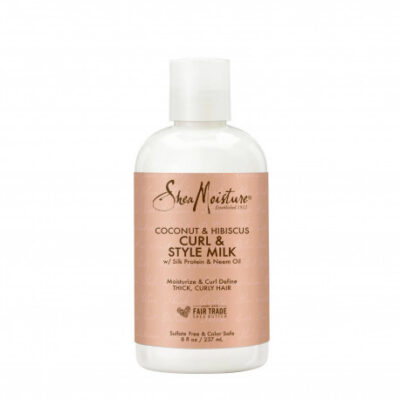 SHEA MOISTURE - COCONUT HIBISCUS - CURL & STYLE MILK (LAIT QUOTIDIEN)