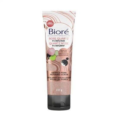 BIORE Quartz Rose + Charbon Exfoliant doux et lissant