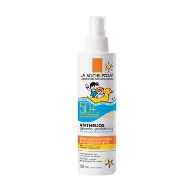 LA ROCHE POSAY ANTHELIOS SPRAY DERMO-PEDIATRICS CRÈME SOLAIRE ENFANT EN SPRAY SPF50+ 200ML