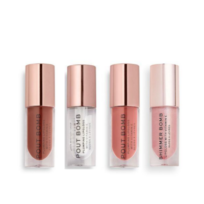 RESOLUTION Gloss Pout Bomb Plumping / Shimmer