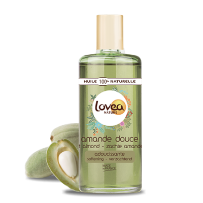 LOVEA Huile de beauté – Amande douce 100 ml Certifiée Bio