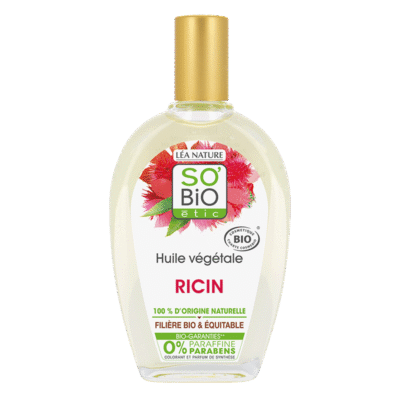 SO BIO ETIC HUILE VÉGÉTALE DE RICIN - POUR TOUS TYPES DE PEAUX
