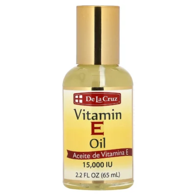 De La Cruz, Huile de vitamine E, 65 ml