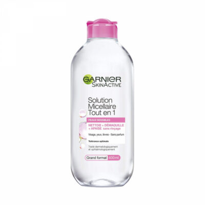 GARNIER Solution Micellaire Démaquillante Peaux Sensibles 400ml