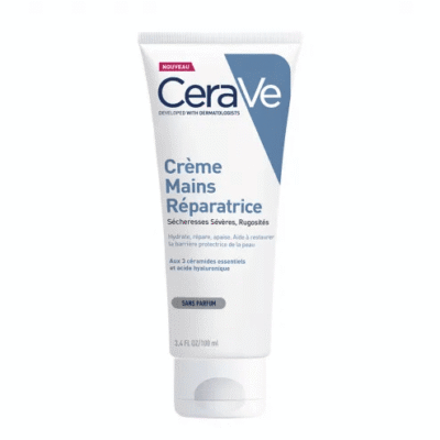 Cerave Crème Mains Réparatrice Sécheresses Sévères Et Rugosités 100 ml