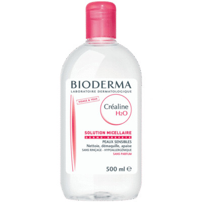 Bioderma – Créaline H2O – Solution micellaire sans parfum 500ml