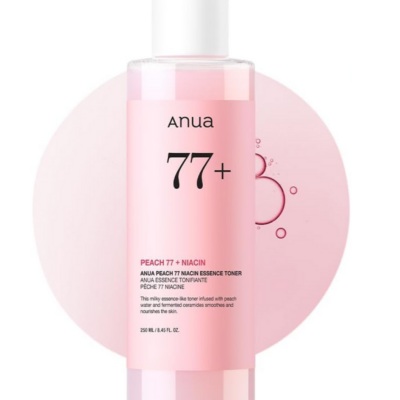 Anua Peach 77 Niacinamide Lotion Hydratante à 77% d’Extrait de Pêche et de Niacinamide 250 ml