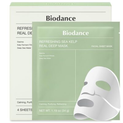 Biodance Refreshing Sea Kelp Real Deep Mask 4 PIECES
