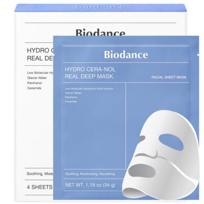 BIODANCE Hydro Cera-nol Real Deep Masque Hydrogel 4 PIECES