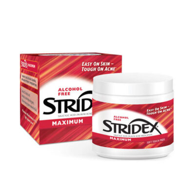 STRIDEX Maximum Strength Disques de Soin Anti-acné à l’Acide Salicylique 2%