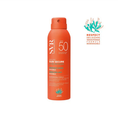SVR SUN SECURE | Protection solaire Brume SPF50 Peaux Sensibles Visage et Corps 200ml