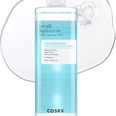 Cosrx Eau Nettoyante Micellaire Niacinamide à pH Faible Peau Sensible 400 ml