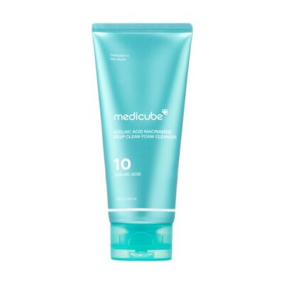 MEDICUBE  Azelaic Acid Niacinamide Deep Clean Foam Cleanser - Mousse Nettoyante Purifiante à l'Acide Azélaïque et Nacinamide