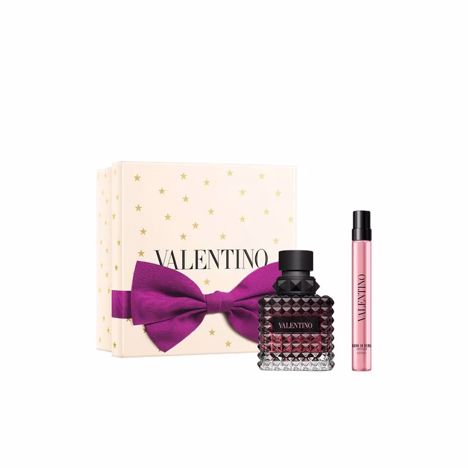 VALENTINO COFFRET BORN IN ROMA DONNA INTENSE 50ML + FORMAT VOYAGE 10ML
