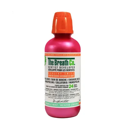 THE BREATH COMPANY THE BREATH CO MOUTHWASH SPARKLE MINT ANTI CAVITE 473 ML