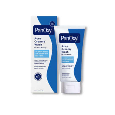 PANOXYL Crème Moussante Nettoyante Anti-acné au Peroxyde de Benzoyle 4%
