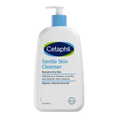 Cetaphil Lotion Nettoyante Visage Et Corps Peaux Sensibles 237 mlSans savon, sans parfum. Non comédogène. Testé dermatologiquement. Hypoallergénique.