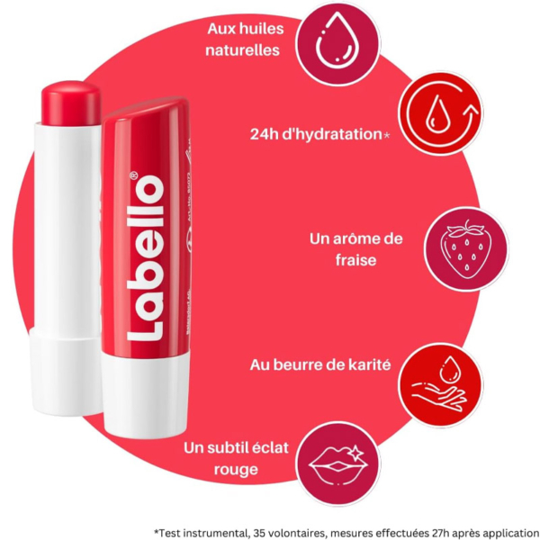 Labello-fraise-DAKAR LUNEACOSMETICS