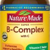 Nature Made Super B-Complex avec de la vitamine C 460 COMPRIMES