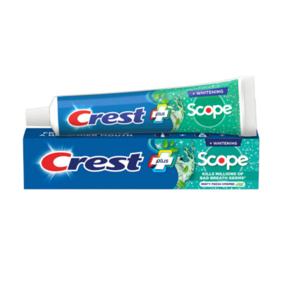CREST Active Fresh Whitening + Scope Dentifrice Blanchissant