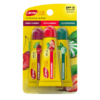 Carmex Daily Care avec protection solaire Lot de 4 baumes à lèvres hydratants  – Parfums Cerise fraîche, Fraise et Gaulthérie MENTHE – 10 g (lot de 4)