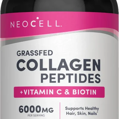 NEOCELL Grassfed Collagen Peptides + C & Biotin, 6000 mg Best Seller 360 Tablets