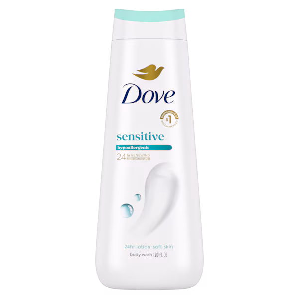 DOVE Gel douche pour peaux sensibles 592 ML