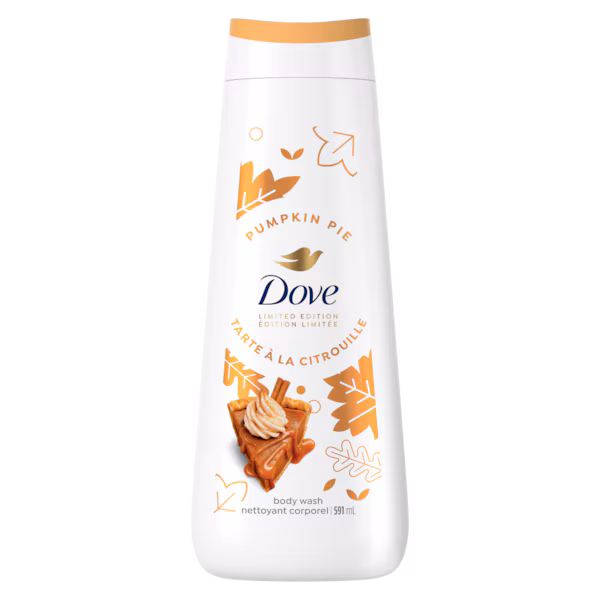 DOVE Gel douche Édition Limitée – Cannelle et Citrouille 592 ML